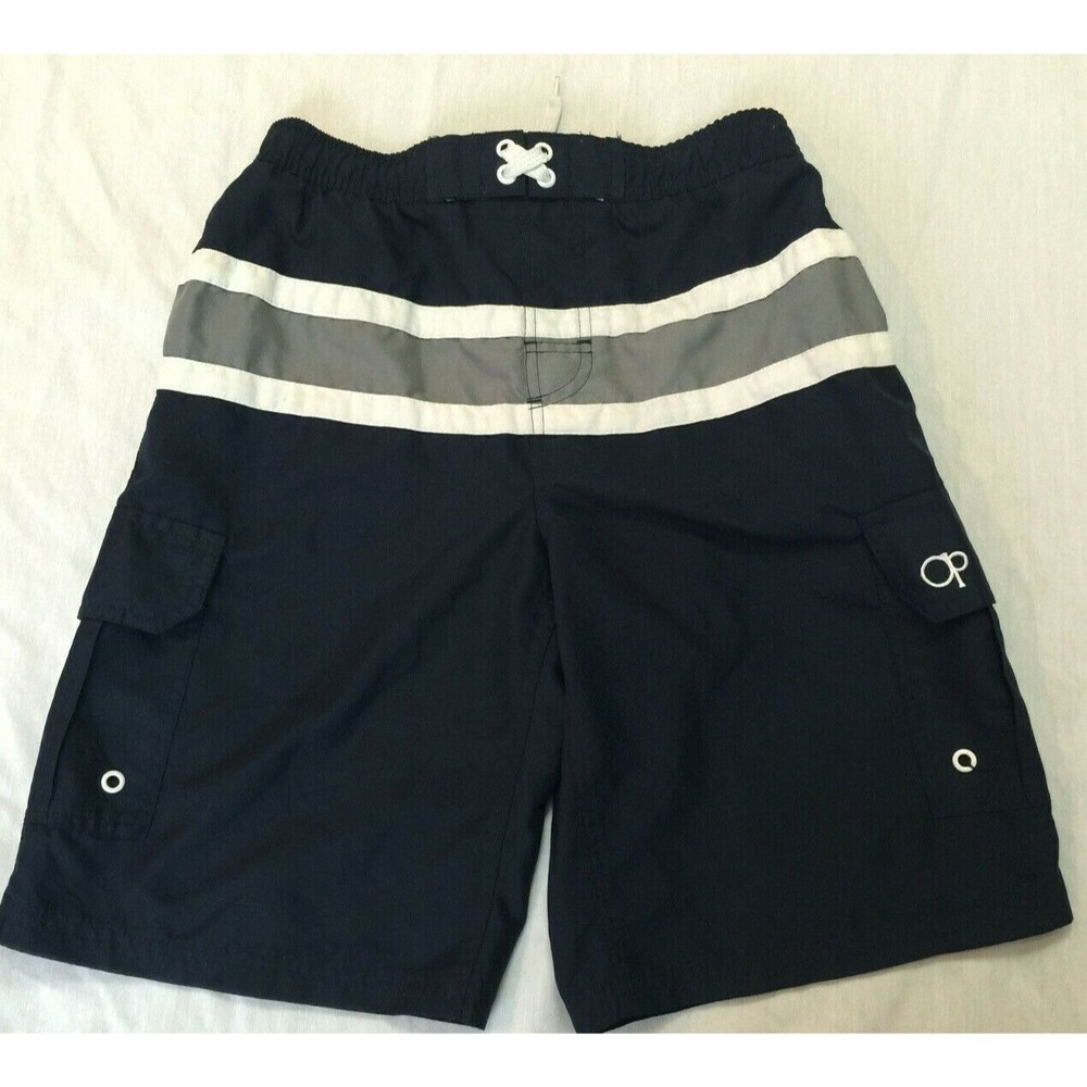 OP BOYS SWIM CARGO SHORTS L 10-12